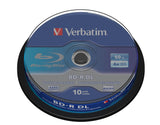Verbatim 43746 blank Blu-ray disk BD-R 50 GB 10 stk