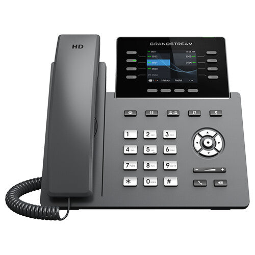 Grandstream Networks GRP2624 IP-telefon Sort 8 Linier TFT Wi-Fi