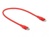 DeLOCK 86633 Lightning kabel 0,5 m Rød