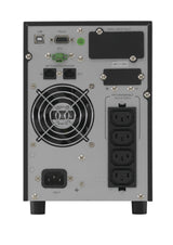 ONLINE USV-Systeme XANTO 1000 UPS-enhed Dobbeltkonvertering (online) 1 kVA 1000 W 4 AC stikkontakt(er)