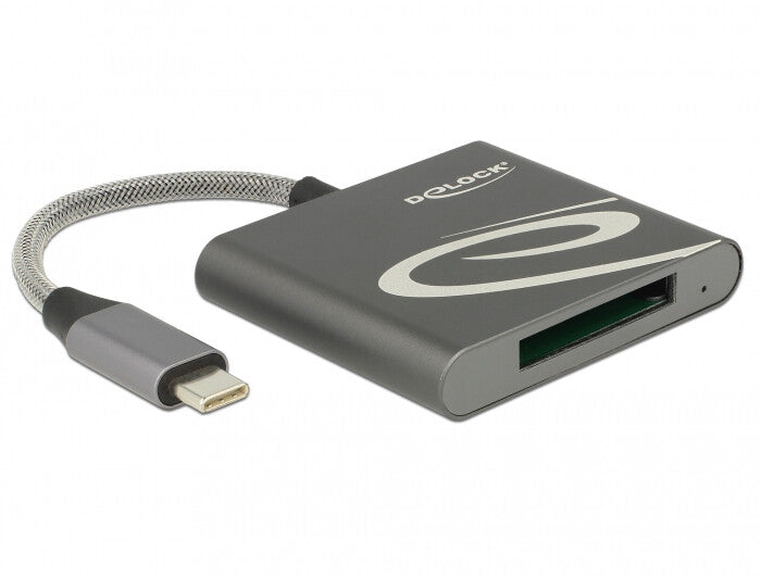 DeLOCK 91746 kortlæser USB 3.2 Gen 1 (3.1 Gen 1) Type-C Anthracit