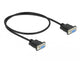 DeLOCK 86614 serielkabel Sort 0,5 m RS-232
