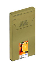Epson Oranges C13T33574510 blækpatron 1 stk Original Højt (XL) udbytte Sort, Foto sort, Blå, Magenta, Gul