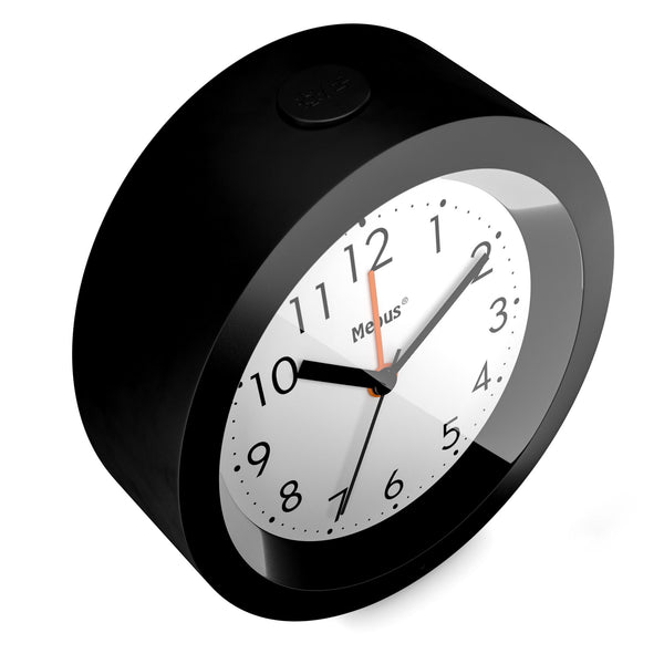 Mebus 25628 vækkeur Quartz alarmur Sort