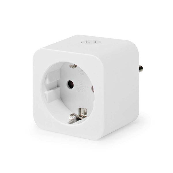 Nedis WIFIP121FWT smart stik 3680 W Hjem Hvid