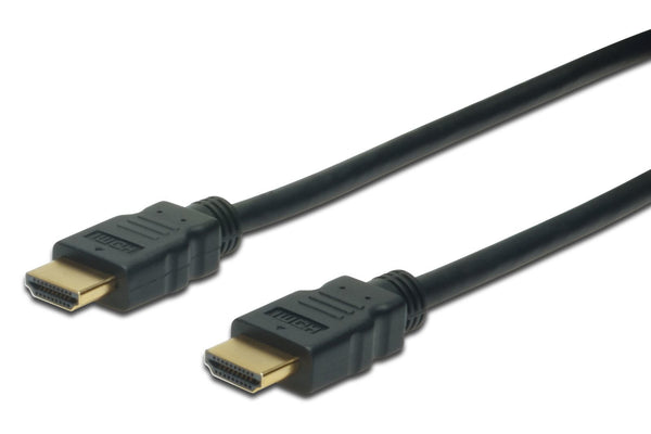 ASSMANN Electronic 1m HDMI HDMI-kabel HDMI Type A (Standard) Sort