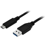 StarTech.com USB315AC1M USB-kabel USB 3.2 Gen 1 (3.1 Gen 1) 1 m USB A USB C 5 Gbit/sek. Sort