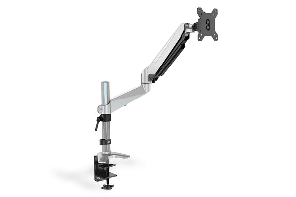 Digitus DA-90351 skærmbeslag og -stativer 68,6 cm (27") Skrivebord Sort, Sølv