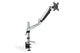 Digitus DA-90351 skærmbeslag og -stativer 68,6 cm (27") Skrivebord Sort, Sølv