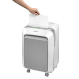 Fellowes LX Series Powershred LX21 papirmakulator Mikromakulering Grå, Hvid