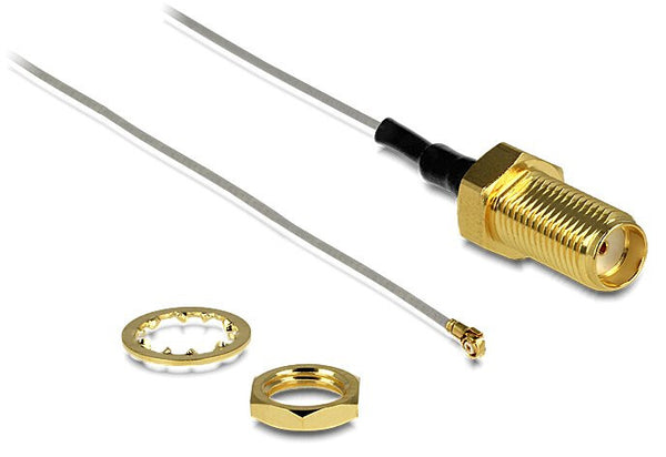 DeLOCK 88814 koaxial kabel 2 m MHF IV (I-PEX) HSC MXHP32 Grå