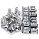 StarTech.com CABSCREWM6 skrue/bolt 12 mm 50 stk M6