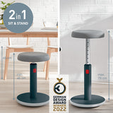 Leitz Ergo Cosy Active Sid-stå balancestol 2 i 1