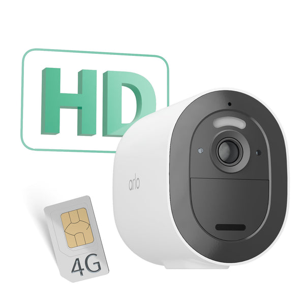 Arlo Go 2 Kugle (form) IP-sikkerhedskamera Udendørs 1920 x 1080 pixel Loft/væg