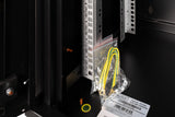 Digitus DN-19 12-U-SW stativ 12U Vægmonteret stativ Sort