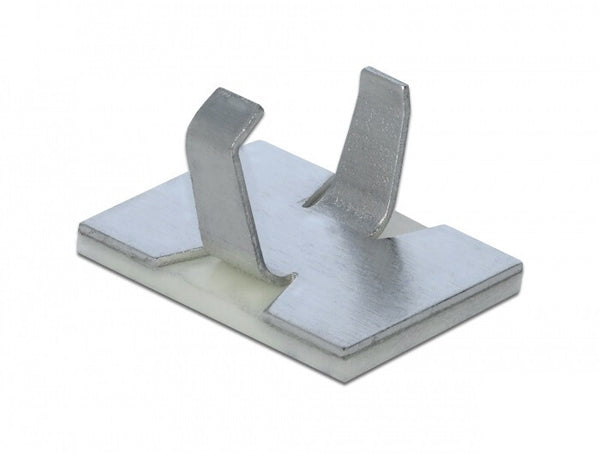 DeLOCK 60183 kabelholder Sølv 10 stk