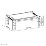 Neomounts NSMONITOR20 skærmbeslag og -stativer 81,3 cm (32") Skrivebord Sort