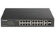 D-Link DGS-1100-18PV2 netværksswitch Administreret L2 Gigabit Ethernet (10/100/1000) Strøm over Ethernet (PoE) 1U Sort