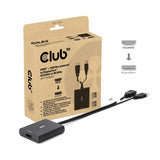 CLUB3D CAC-1335 videokabel adapter 1 m HDMI + USB DisplayPort Sort