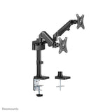Neomounts DS70-750BL2 skærmbeslag og -stativer 68,6 cm (27") Skrivebord Sort