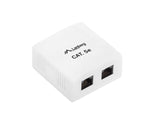 Lanberg OU5-0002-W stikdåse RJ-45 Hvid