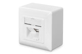 Digitus DN-9006-N stikkontakt RJ-45 Hvid