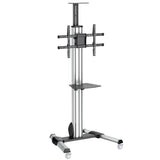 StarTech.com STNDMTV70 skærmbeslag til skiltning 190,5 cm (75") Sort, Rustfrit stål
