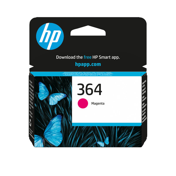 HP Original 364-blækpatron, magenta
