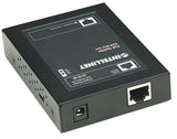 Intellinet 560443 netværks-splitter Strøm over Ethernet (PoE) Sort