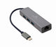 Gembird A-CMU3-LAN-01 dockingstation USB 3.2 Gen 1 (3.1 Gen 1) Type-C Grå