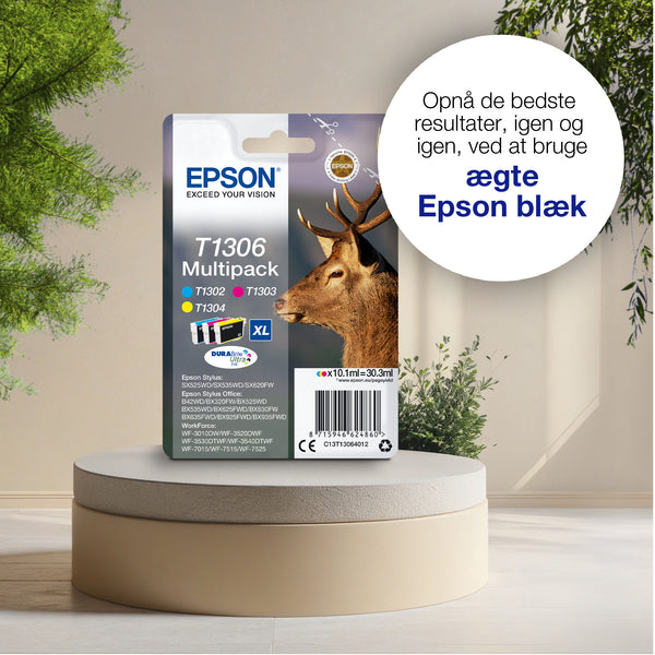 Epson Stag T1304 kronhjort DURABrite Ultra enkeltpakke gult blæk
