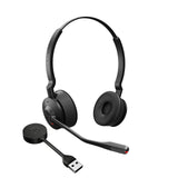 Jabra Engage 55 Headset Trådløs Kontor/Callcenter Sort, Titanium