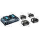 Makita 197626-8 ledningsfrit batteri / ledningsfri oplader Batteri- og opladersæt