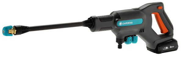 Gardena AquaClean 24/18V P4A højtryksrenser Kompakt Batteri 250 l/t Sort, Blå, Orange