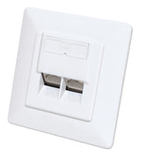 Intellinet 771917 stikkontakt 2 x RJ-45 Hvid