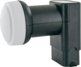 Schwaiger LNB2 Low Noise Block downconverter (LNB) 11,70 - 12,75 GHz Sort