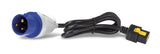 APC APDU9959EU3 strømforsyningsenhed (PDU) 24 AC stikkontakt(er) 0U Sort