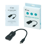 i-tec C31DP60HZP videokabel adapter 0,15 m USB-C 3.1 DisplayPort Sort