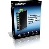 Trendnet TI-PG541i Administreret L2+ Gigabit Ethernet (10/100/1000) Strøm over Ethernet (PoE) Sort