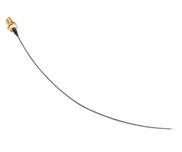Akasa A-ATC01-150GR signalkabel 0,15 m Sort, Guld