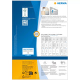 HERMA 10301 adresse- og postetiket Hvid