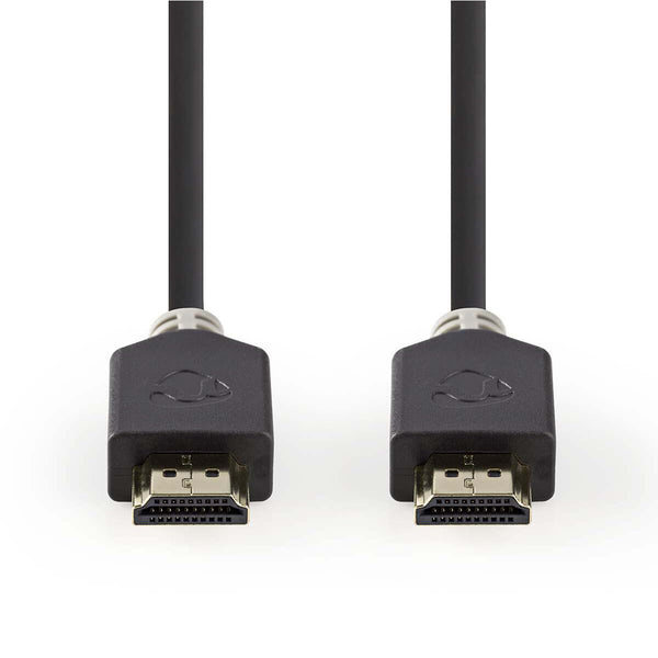 Nedis CVBW34000AT20 HDMI-kabel 2 m HDMI Type A (Standard) Anthracit