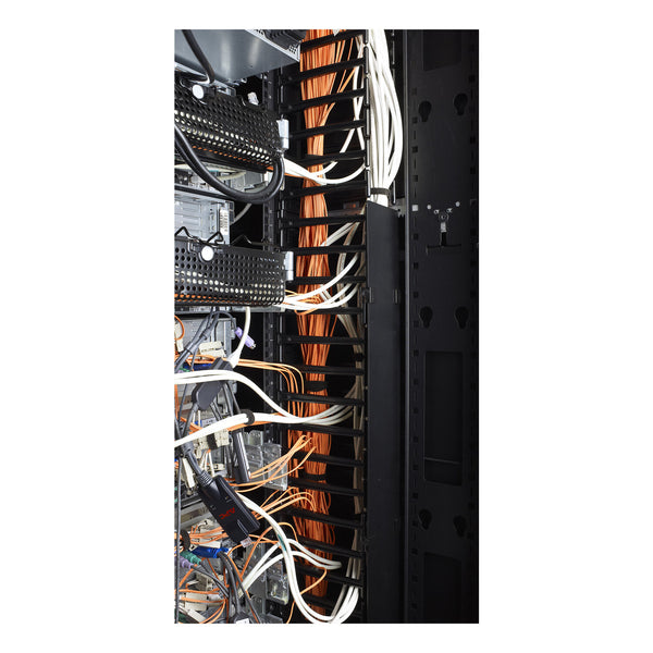 APC AR7586 kabelkanal Lige kabelbakke Sort