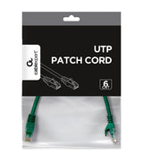 Gembird PP6U-0.25M/G netværkskabel Grøn 0,25 m Cat6 U/UTP (UTP)