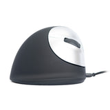 R-Go Tools Ergonomische muis R-Go HE Break met pauzesoftware, medium (handlengte 165-185mm), rechtshandig, bedraad, zwart