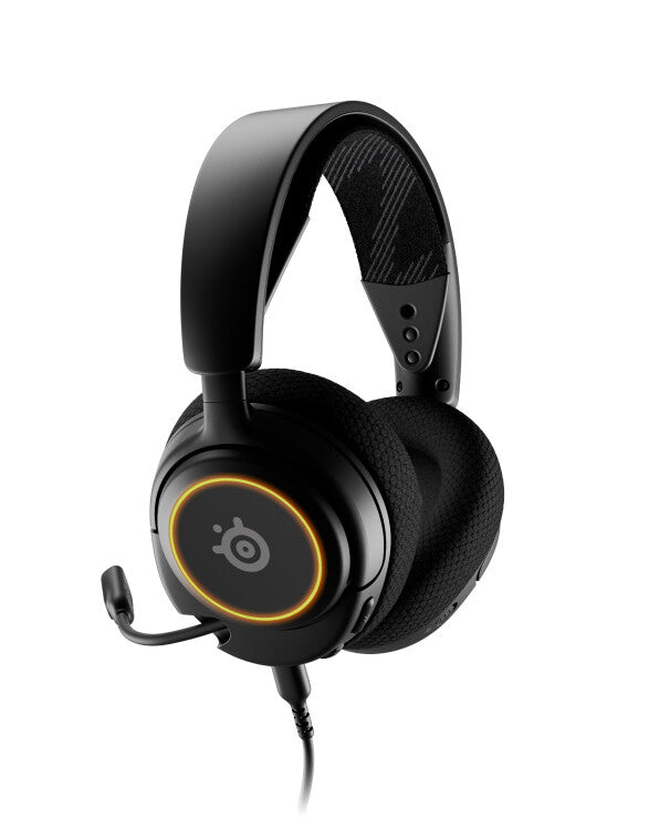 Steelseries Arctis Nova 3 Headset Ledningsført Spil USB Type-C Sort