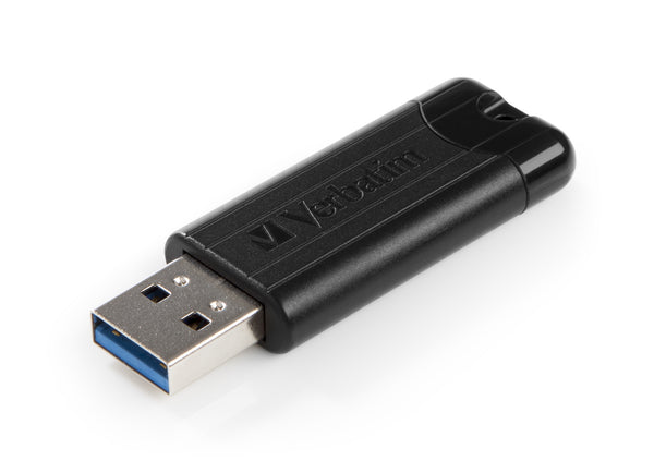 Verbatim PinStripe USB-nøgle 32 GB USB Type-A 3.2 Gen 1 (3.1 Gen 1) Sort