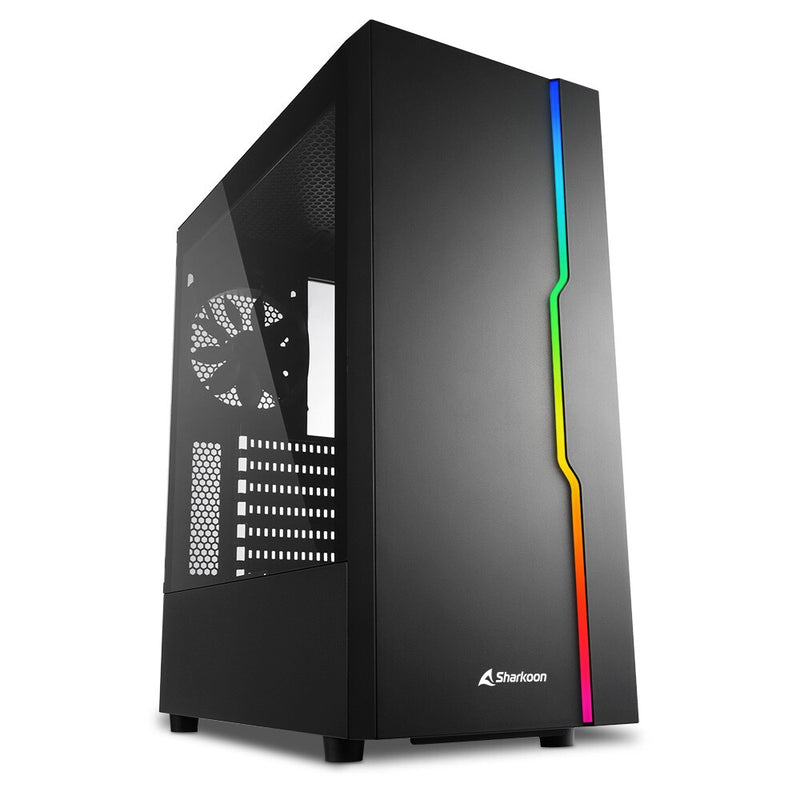 Sharkoon RGB Slider Midi Tower Sort
