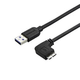 StarTech.com USB3AU50CMRS USB-kabel USB 3.2 Gen 1 (3.1 Gen 1) 0,5 m USB A Micro-USB B 5 Gbit/sek. Sort