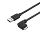 StarTech.com USB3AU50CMRS USB-kabel USB 3.2 Gen 1 (3.1 Gen 1) 0,5 m USB A Micro-USB B 5 Gbit/sek. Sort